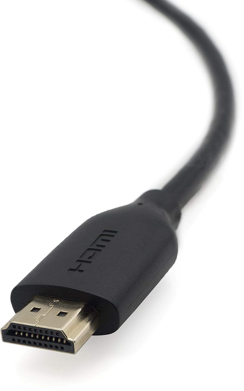 Belkin High-Speed Gold-Plated HDMI Cable, Supports 3D, 4K, 1080p, Audio Return and Ethernet for TV - Black Belkin High-Speed Gold-Plated HDMI Cable, Supports 3D, 4K, 1080p, Audio Return and Ethernet for TV - Black